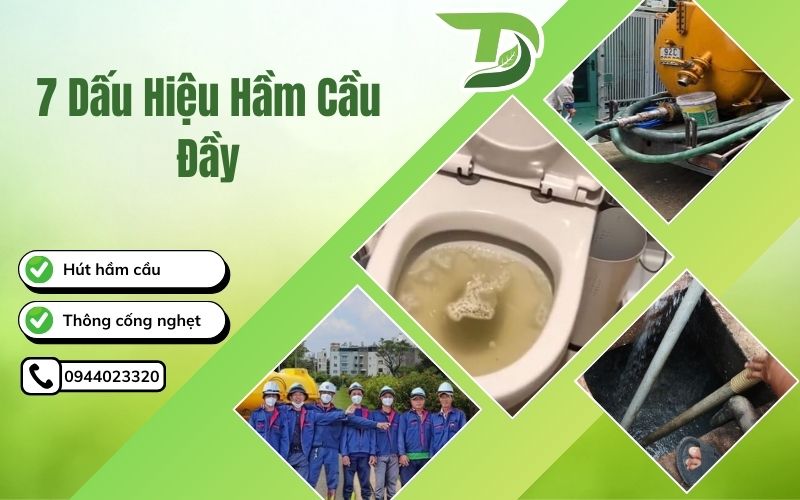 dấu hiệu hầm cầu đầy