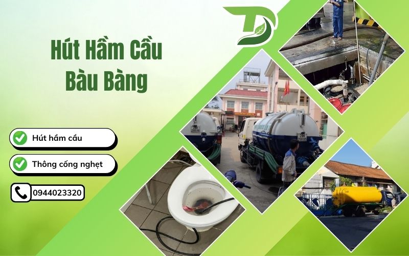 Hút hầm cầu Bàu Bàng