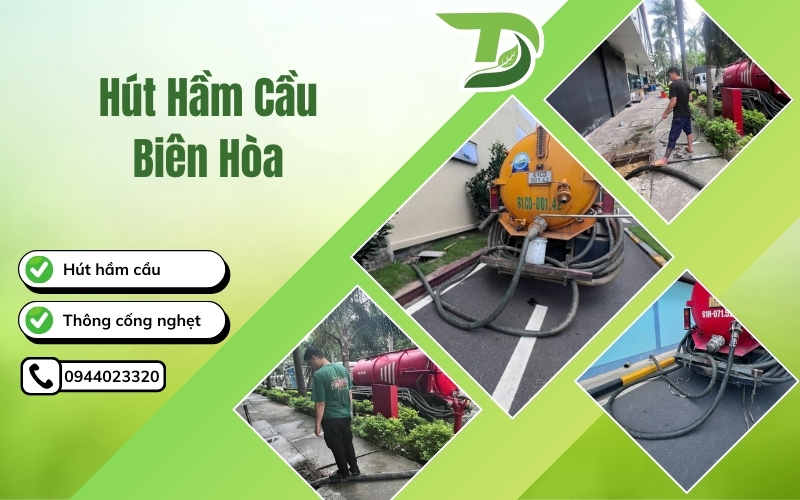 Hút hầm cầu Biên Hòa