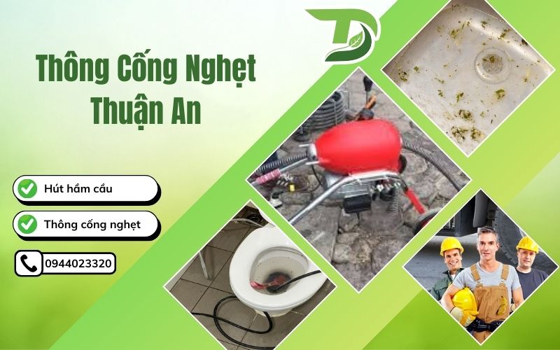 Thông cống nghẹt Thuận An