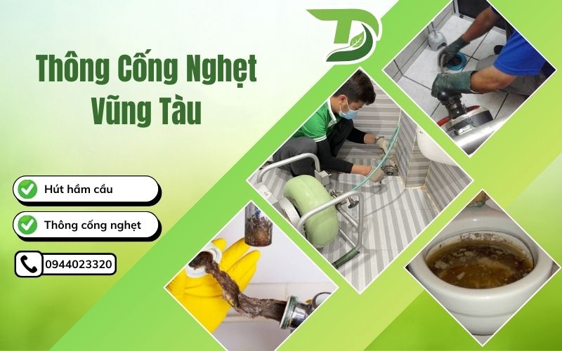 Thông cống nghẹt Vũng Tàu