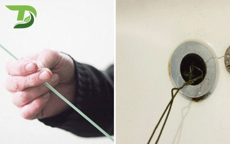 Nghẹt cống do rác tóc