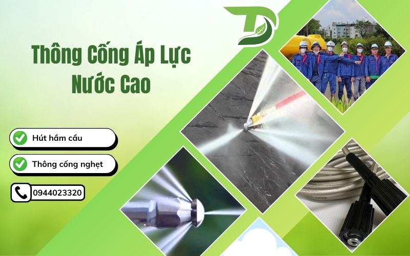 Thông cống áp lực nước cao