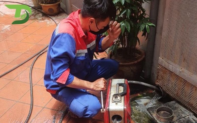 Thông cống không đục phá
