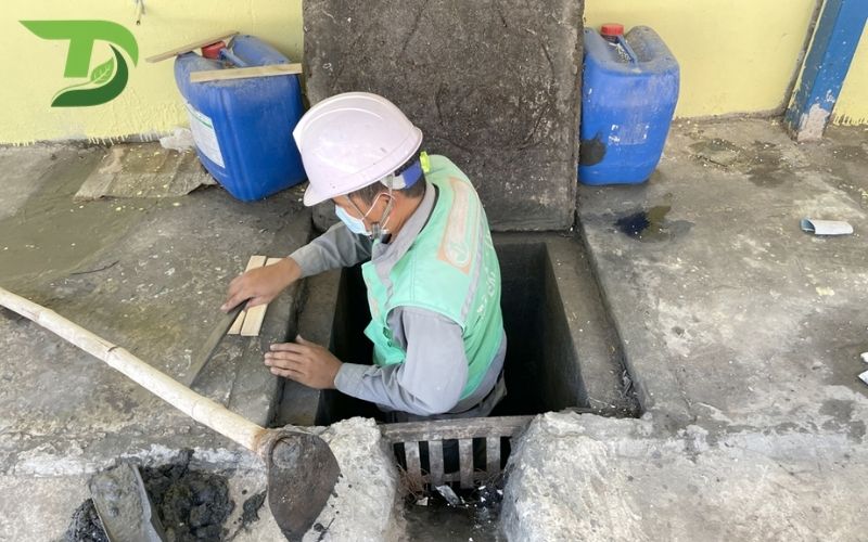 Nạo vét hố ga Long Thành
