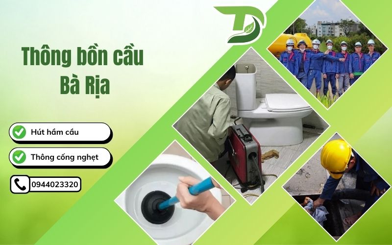 Thông bồn cầu Bà Rịa