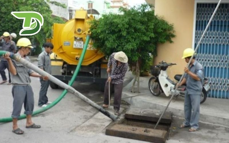 Nạo vét hố ga Phú Mỹ