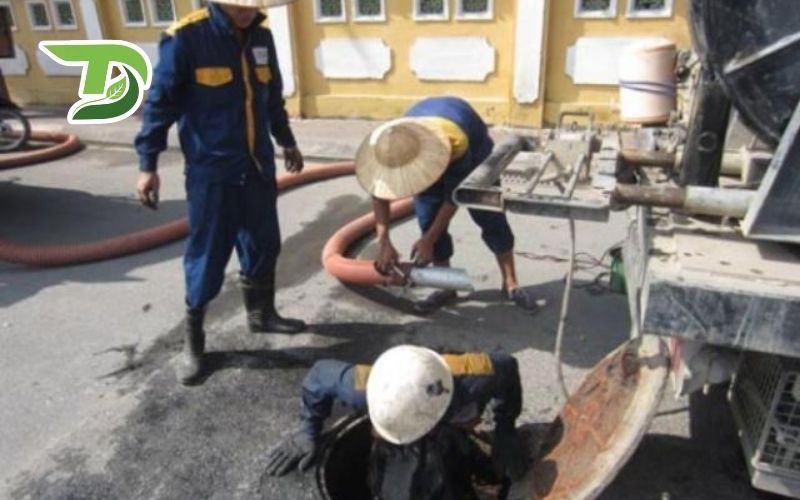 Nạo vét hố ga Phú Mỹ