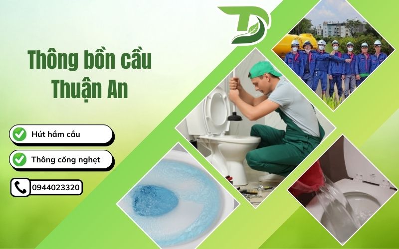 Thông bồn cầu Thuận An