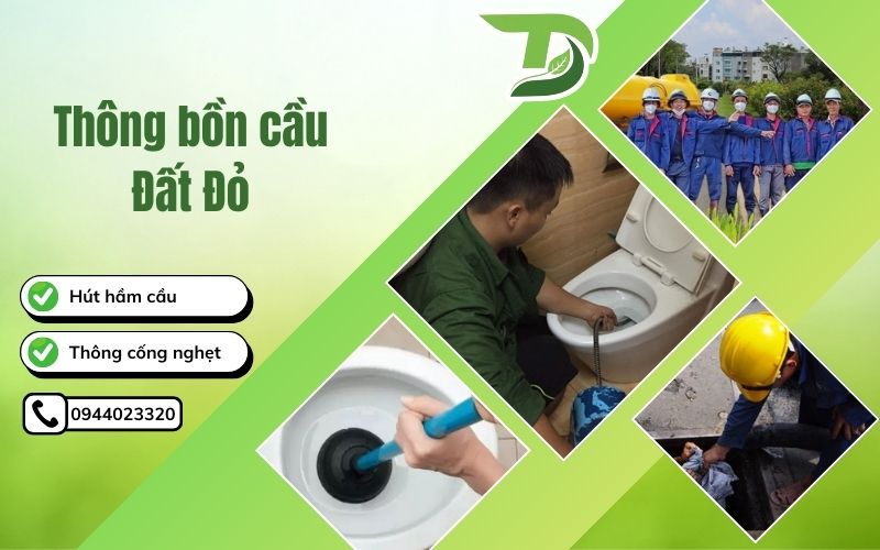Thông bồn cầu Đất Đỏ