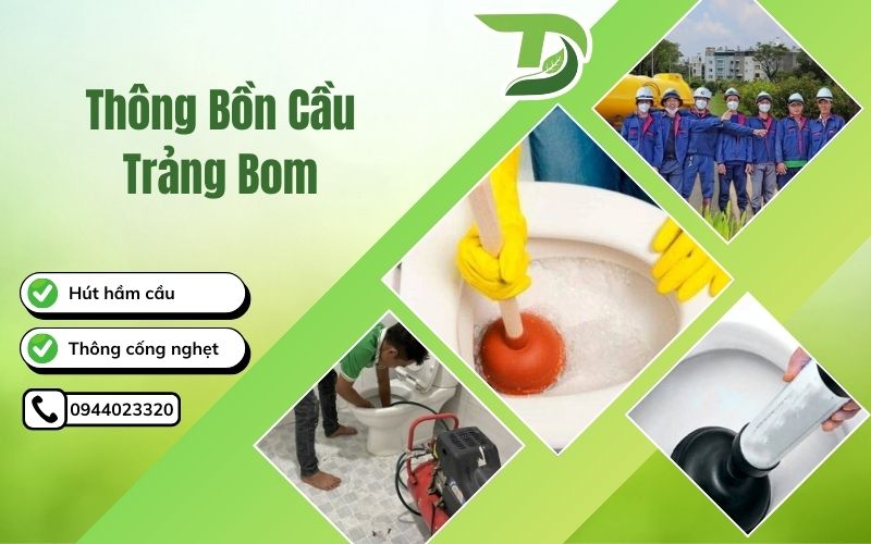Thông bồn cầu Trảng Bom
