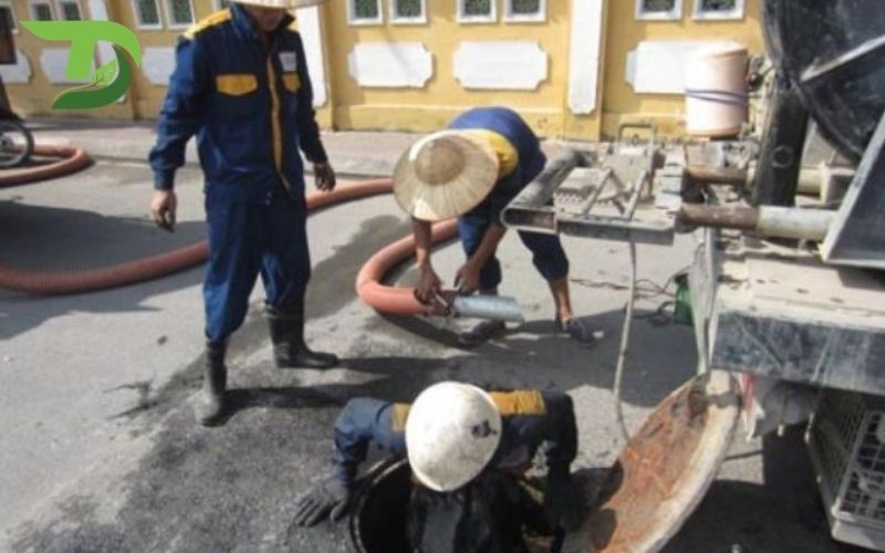 Nạo vét hố ga Châu Đức
