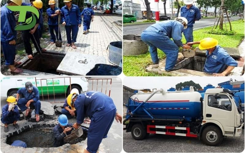 Nạo vét hố ga Tân Uyên