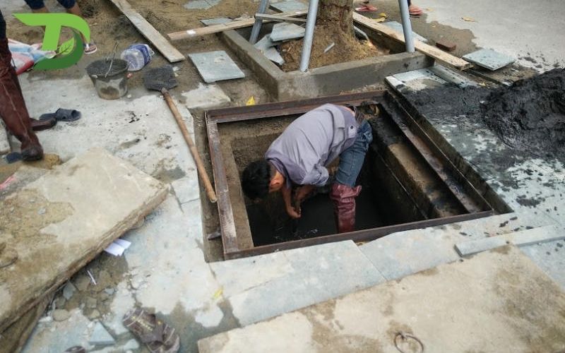 Nạo vét hố ga Tân Uyên