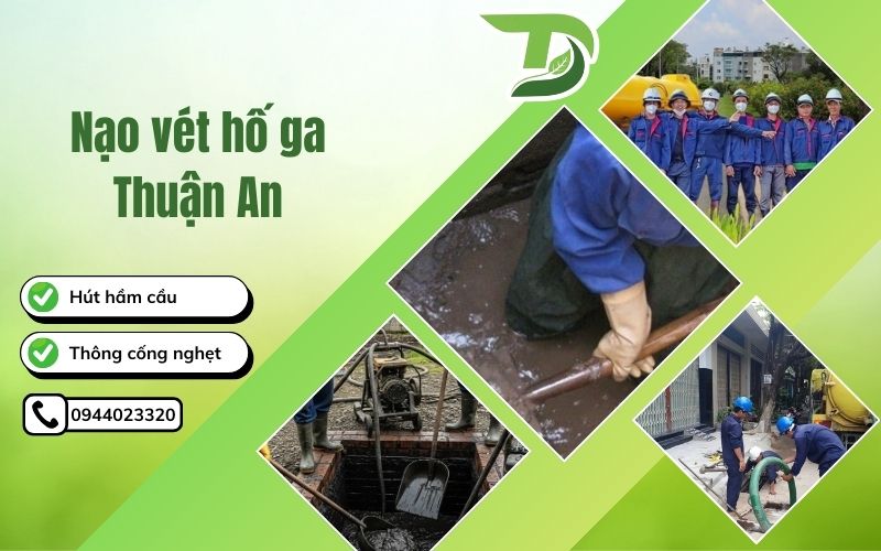 Nạo vét hố ga Thuận An