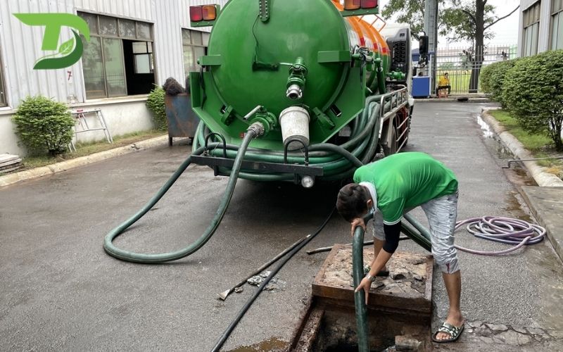 Nạo vét hố ga Xuyên Mộc