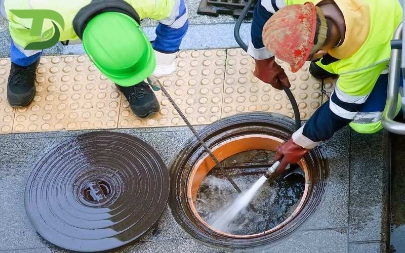 Nạo vét hố ga Xuyên Mộc