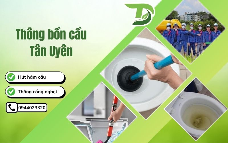 Thông bồn cầu Tân Uyên