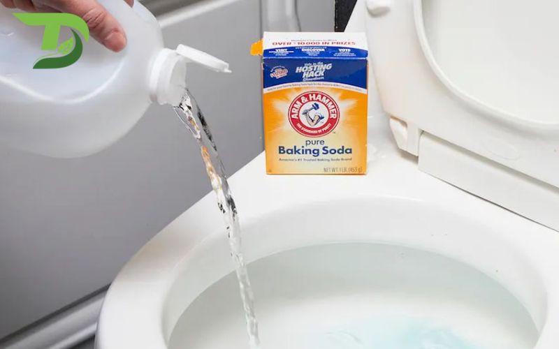 Thông cống nghẹt bằng baking soda