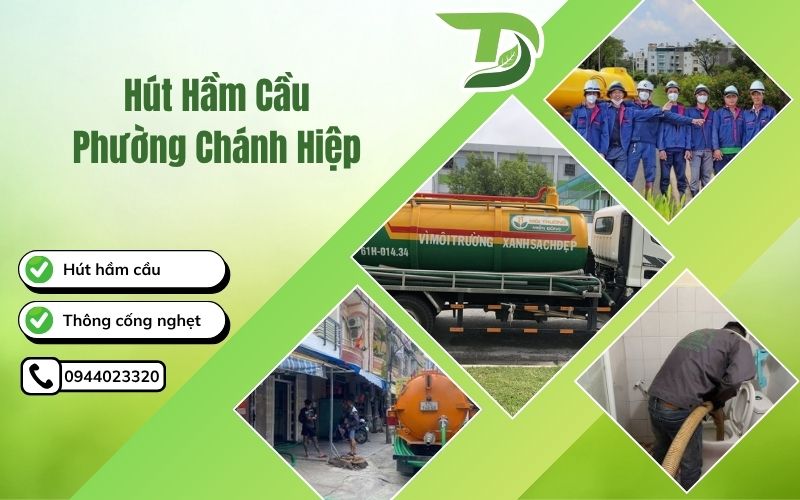 Hút hầm cầu Phường Chánh Hiệp