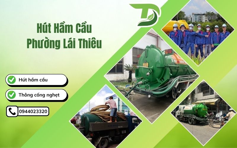 Hút hầm cầu Phường Lái Thiêu