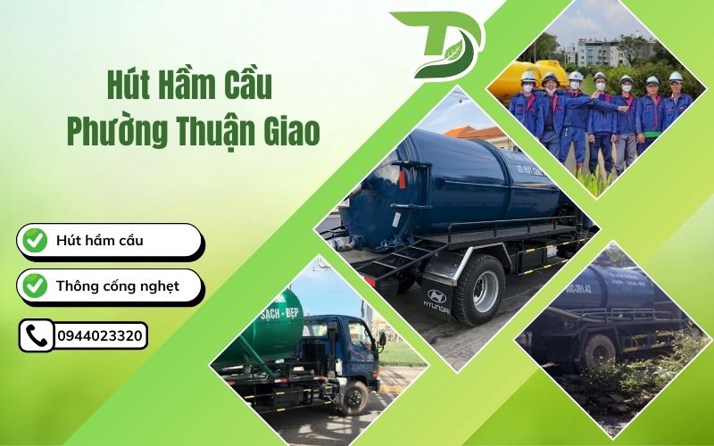 Hút hầm cầu Phường Thuận Giao