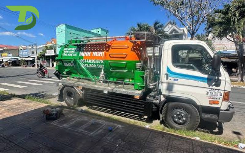 Hút hầm cầu Phường Long Nguyên
