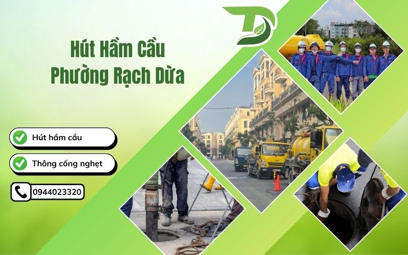 Hút hầm cầu Phường Rạch Dừa