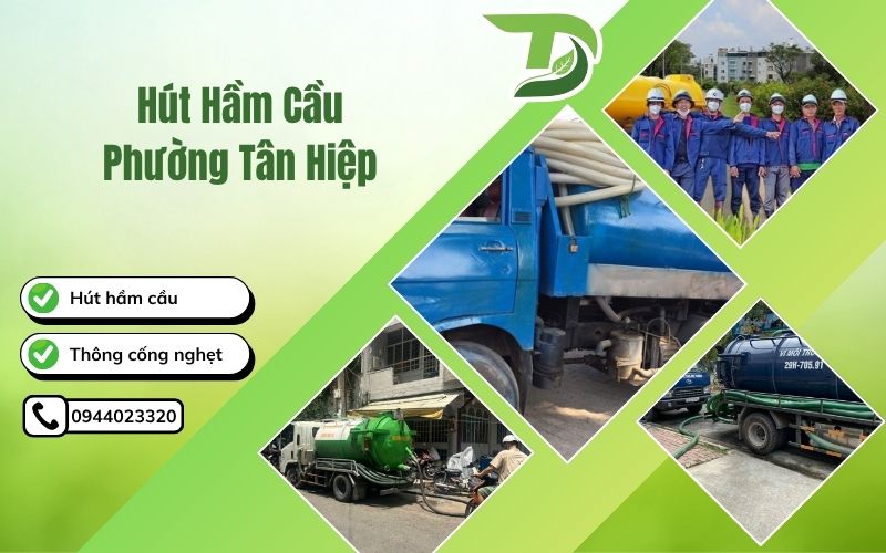 Hút hầm cầu Phường Tân Hiệp
