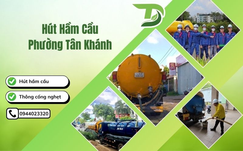 Hút hầm cầu Phường Tân Khánh