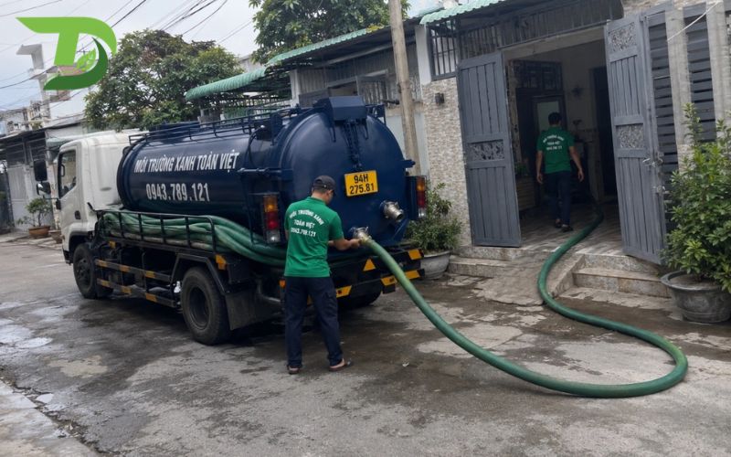 Hút hầm cầu Phường Vĩnh Tân