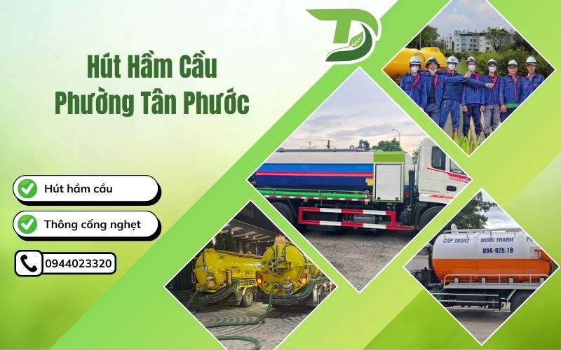 Hút hầm cầu Phường Tân Phước