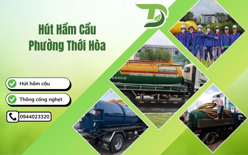 Hút hầm cầu Phường Thới Hòa