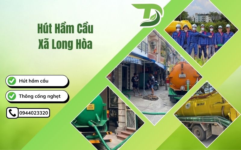 Hút hầm cầu Xã Long Hòa