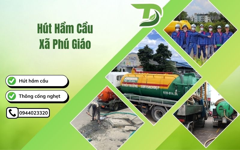 Hút hầm cầu Xã Phú Giáo