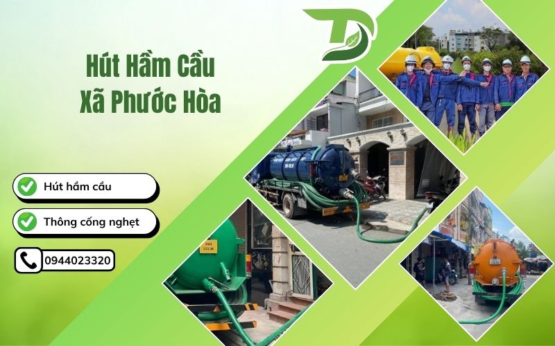Hút hầm cầu Xã Phước Hòa